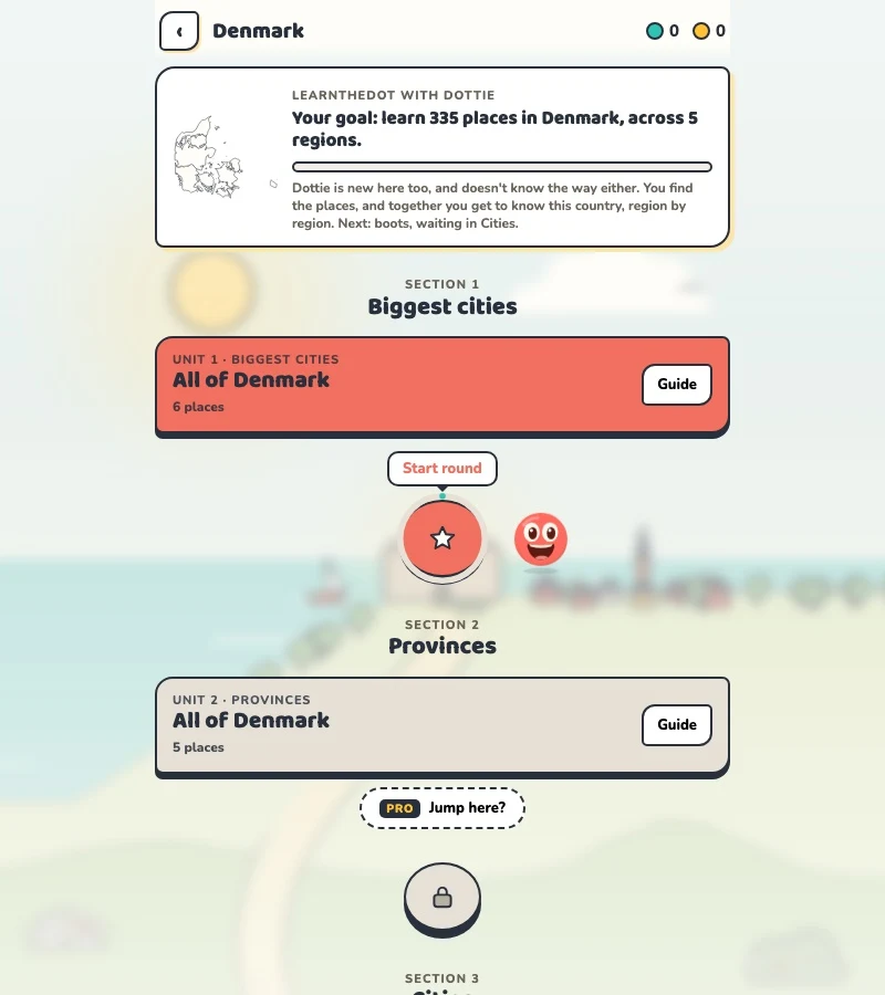 LearnTheDot: actual learning path