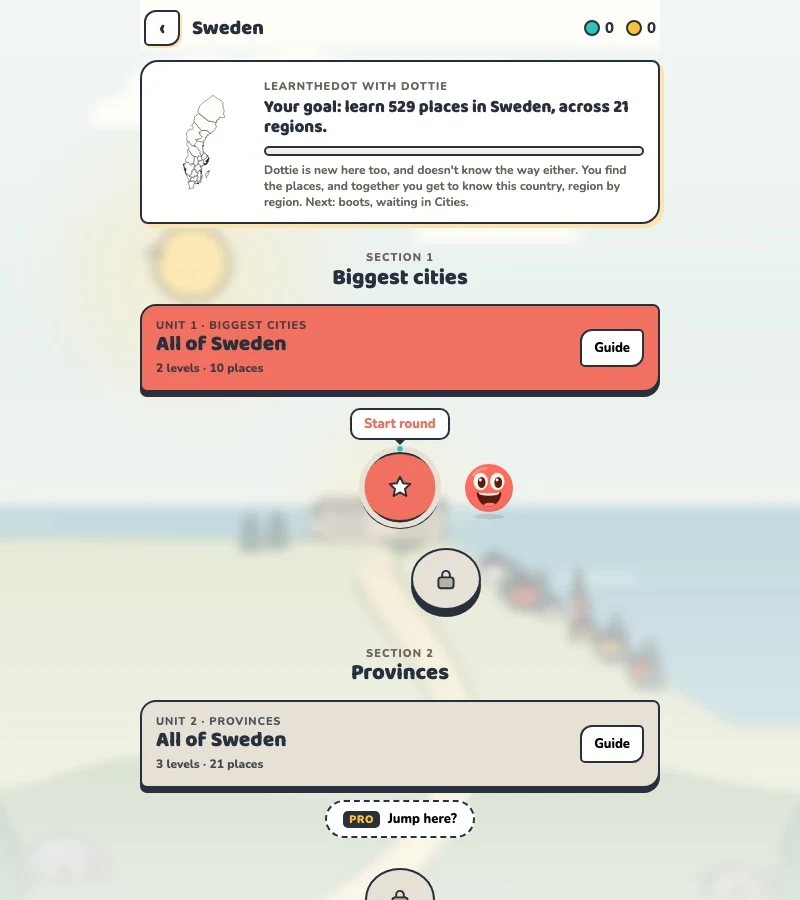 LearnTheDot: actual learning path